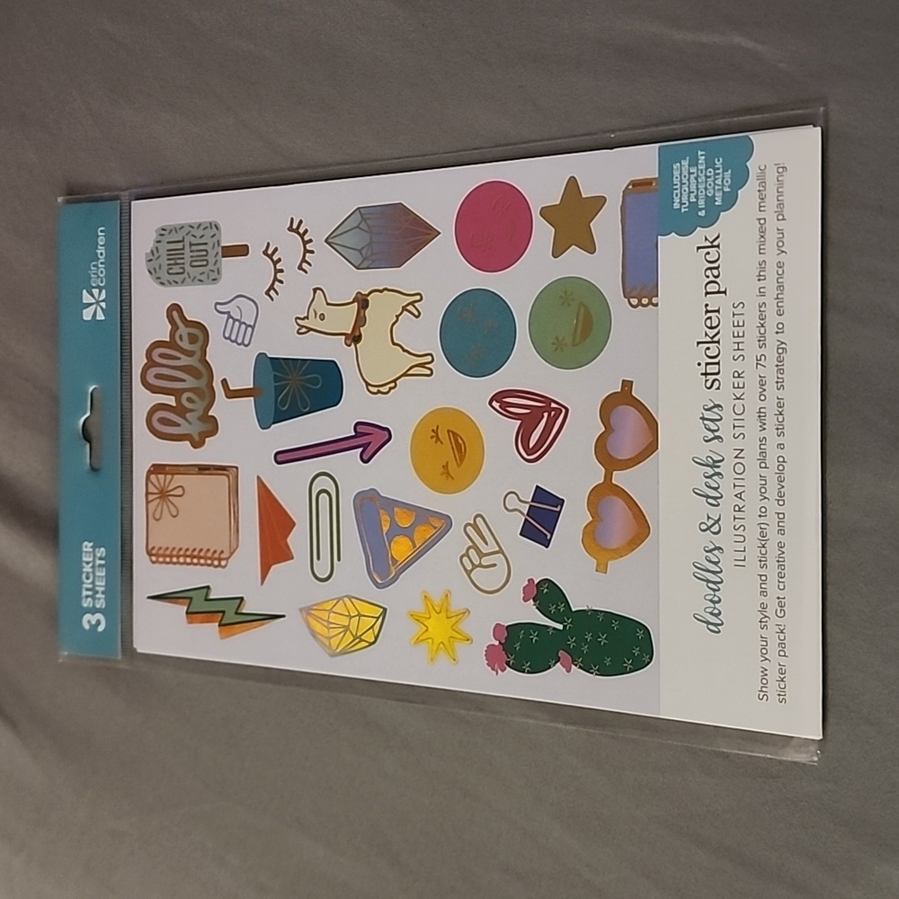 Erin Conadren Doodles & Desk Set Sticker Pack